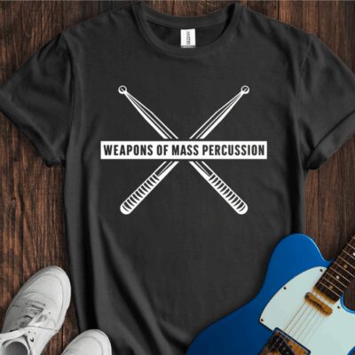 Weapons of Mass Percussion Unisex Cotton Tee