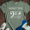 What The F (Bass) Unisex Cotton Tee