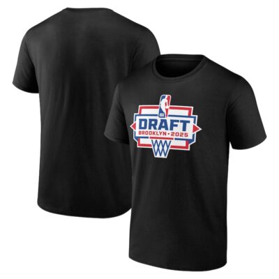 2025 NBA Draft Logo T-Shirt - Black