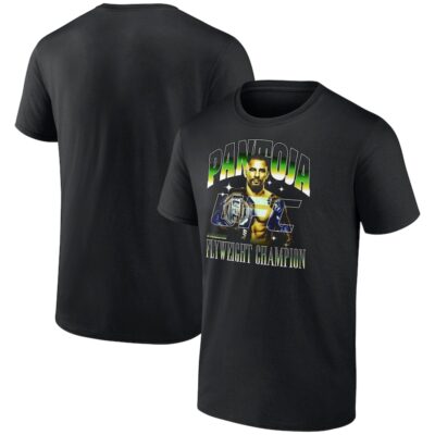 Alexandre Pantoja UFC 317 #AndStill World Men's Flyweight Champion Winner T-Shirt - Black
