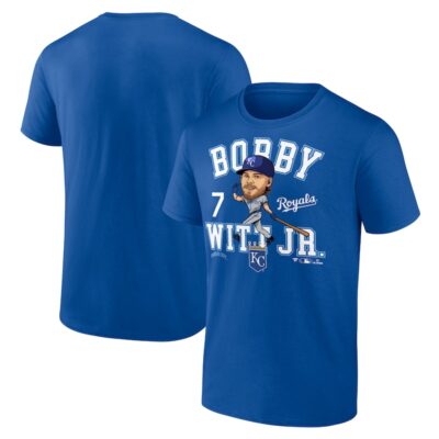 Bobby Witt Jr. Kansas City Royals Hometown Caricature T-Shirt - Royal