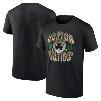 Boston Celtics Quick Strides T-Shirt - Black