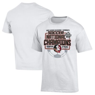 Florida State Seminoles Champion 2021 NCAA Women's Soccer National Champions Locker Room T-Shirt - White