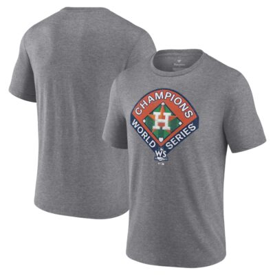 Houston Astros 2022 World Series Champions Complete Game T-Shirt - Heather Gray