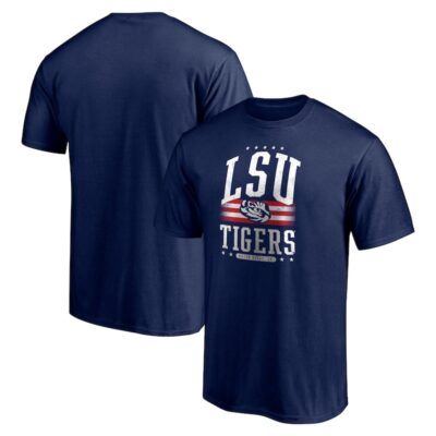 LSU Tigers Americana T-Shirt - Navy