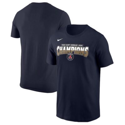 Paris Saint-Germain  2025 Champions League Winners Core T-Shirt - Navy