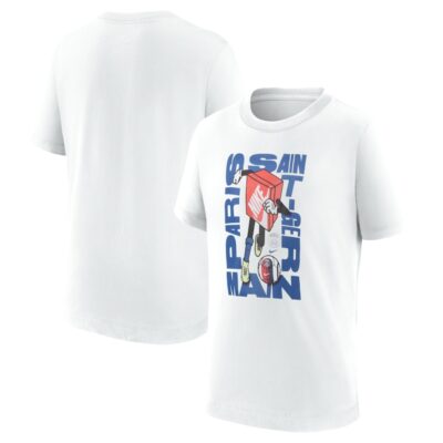 Paris Saint-Germain   Boxy Character T-Shirt - White