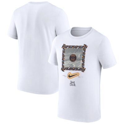 Paris Saint-Germain  DNA T-Shirt - White