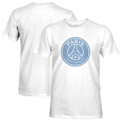 Paris Saint-Germain Mono Badge T-Shirt - White