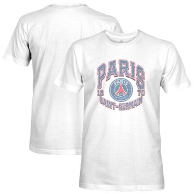 Paris Saint-Germain Retro Wordmark T-Shirt - White